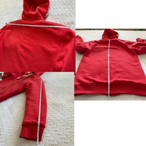 Superdry Orange Label Vintage Logo Borg Lined Zip Hoodie Size L - Picture 12 of 17